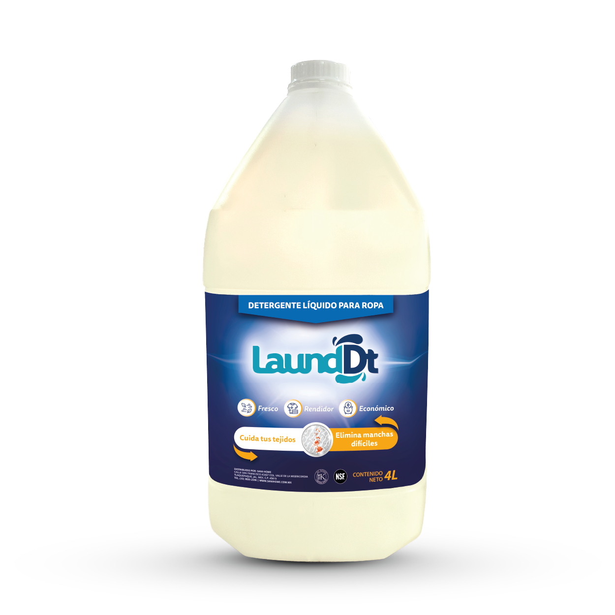 Detergente líquido para ropa