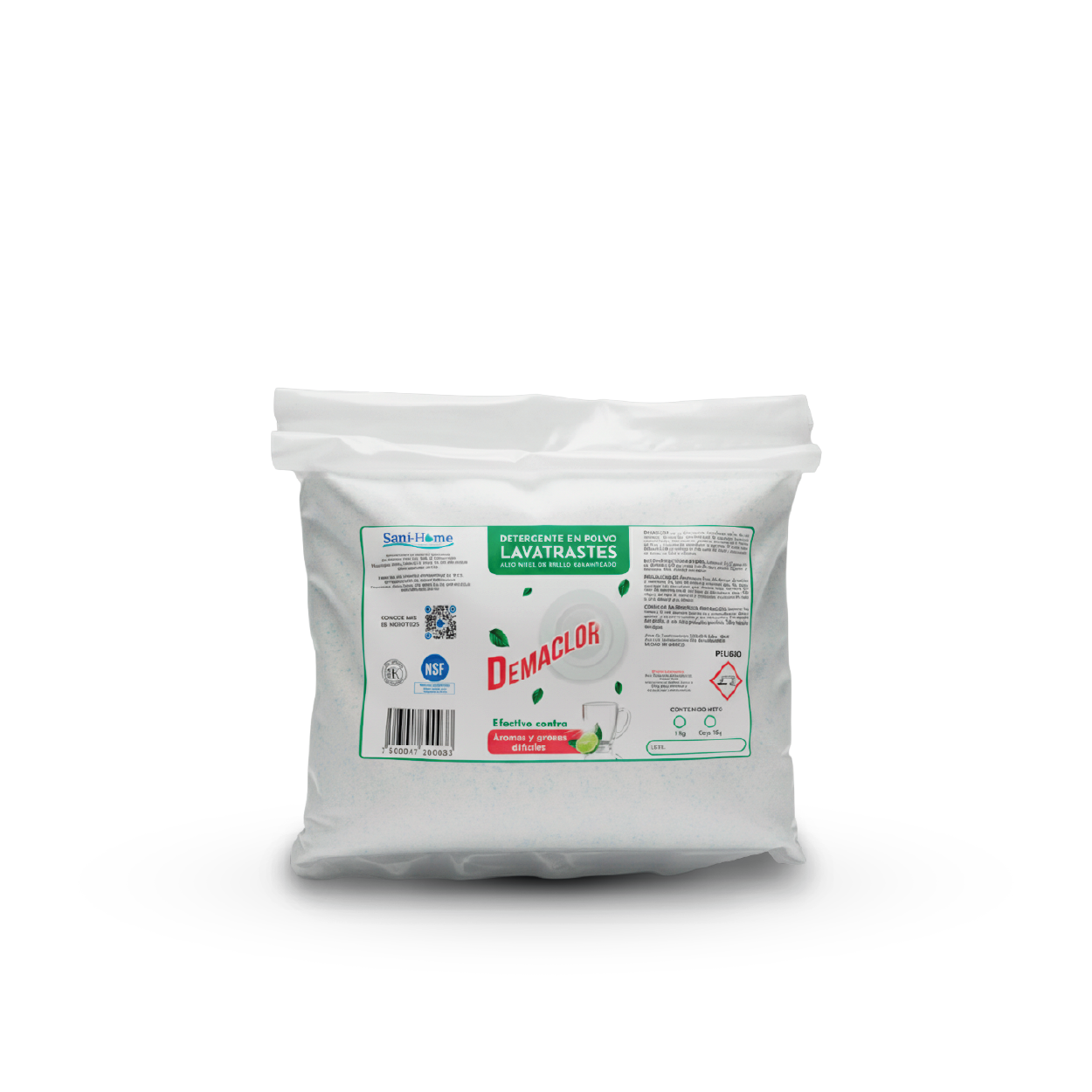 Detergente en polvo lavatrastes
