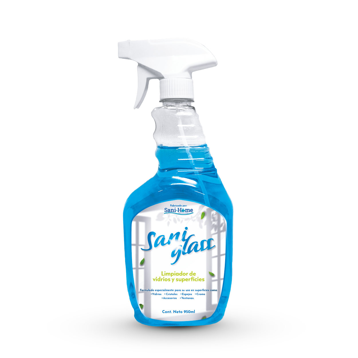 Limpiador de vidrios y superficies